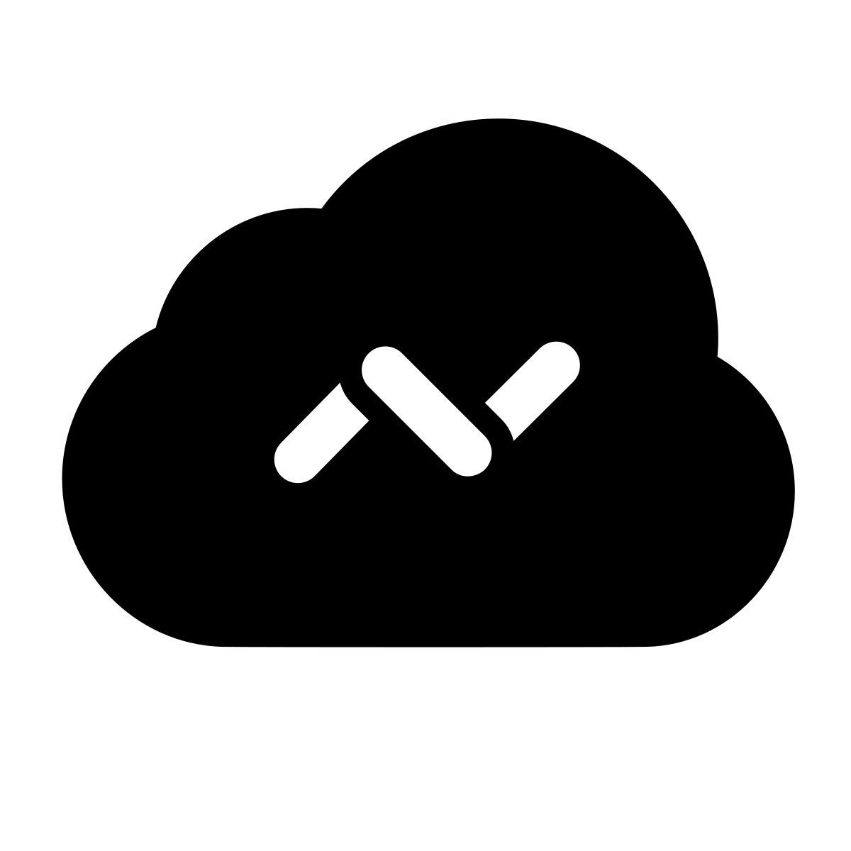 apple sf black filled style 云线图 icon