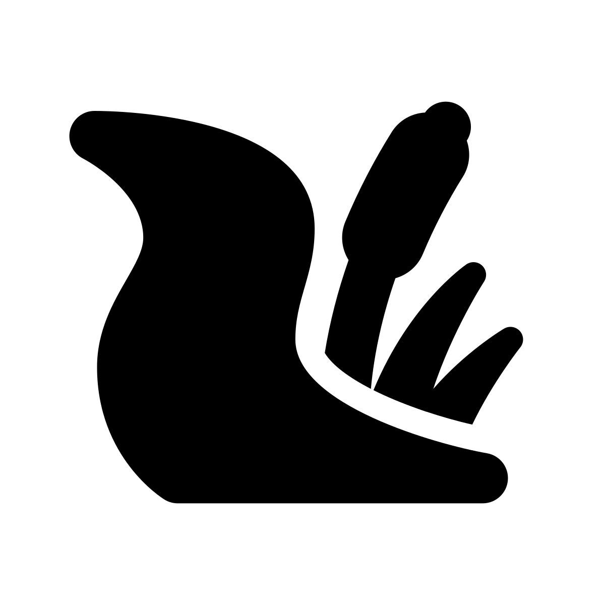 apple sf black filled style creek icon