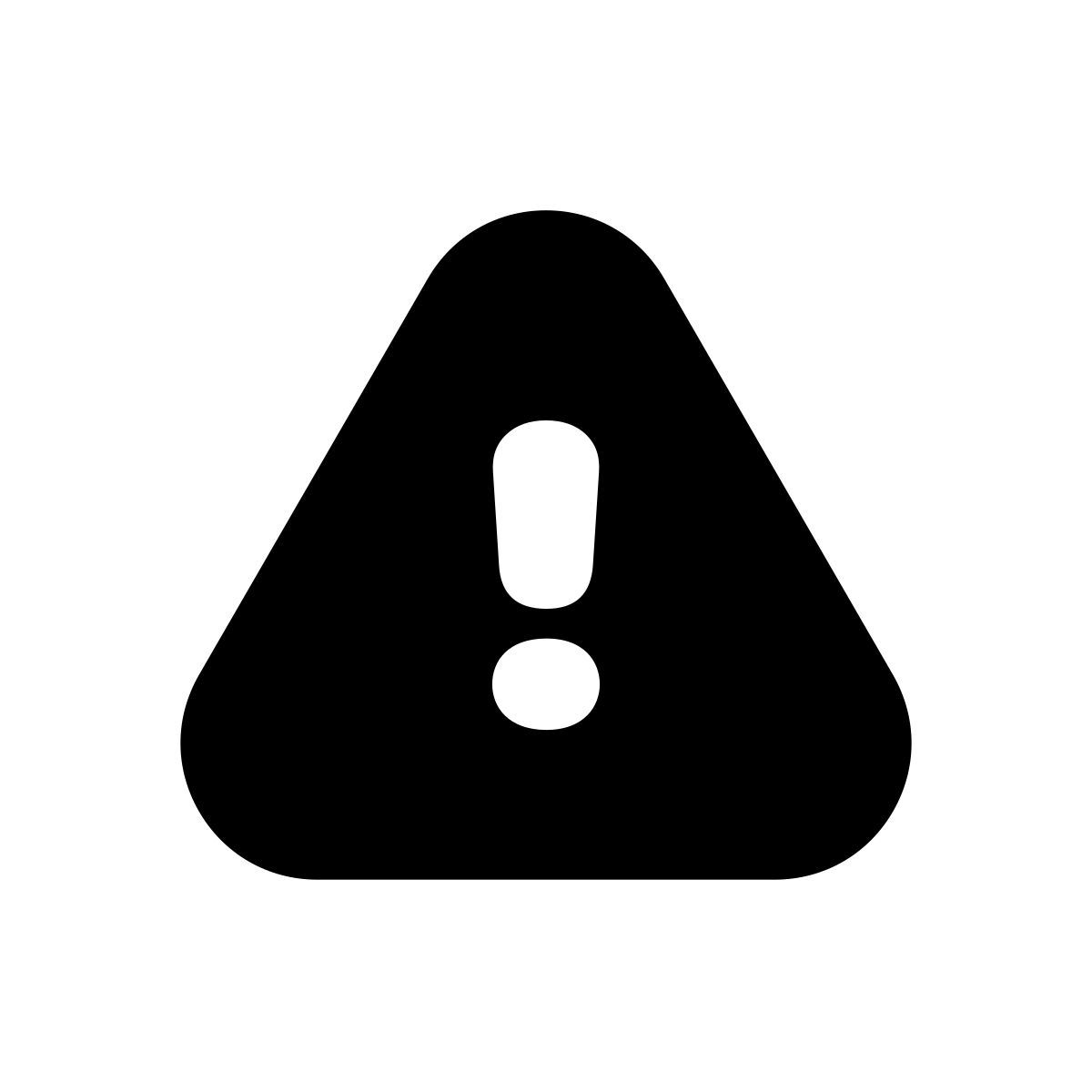 apple sf black filled style error icon