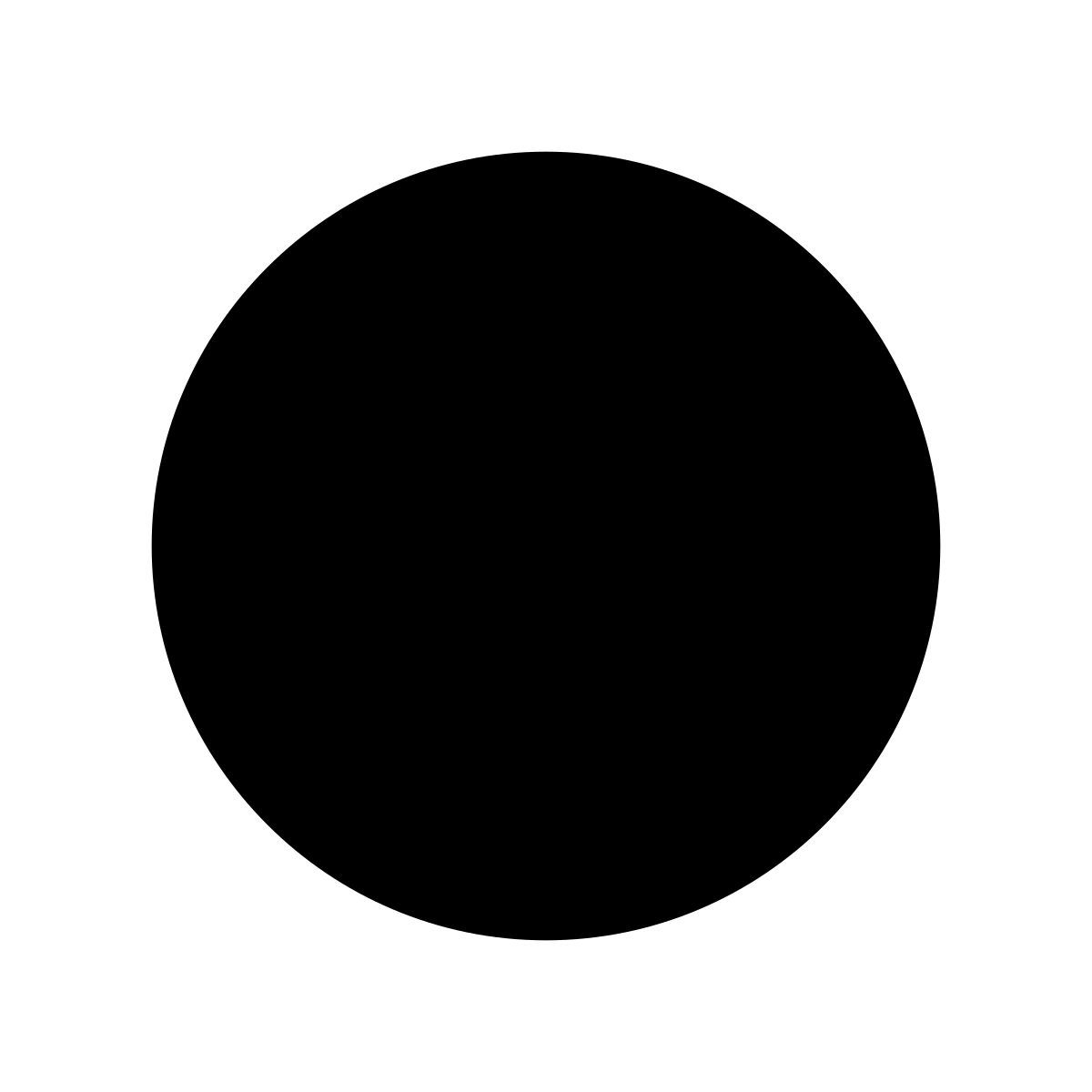 apple sf black filled style cerchio pieno icon