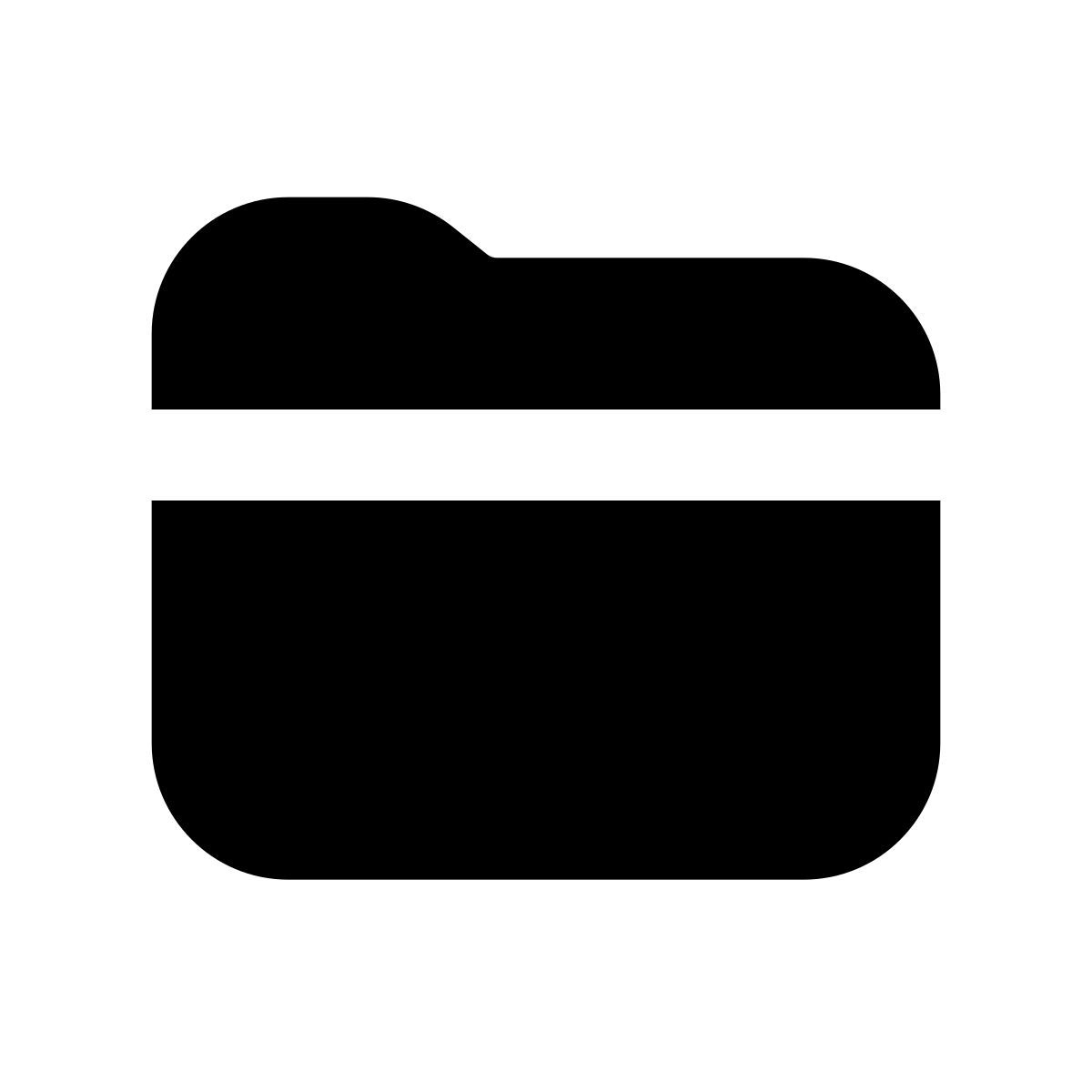 apple sf black filled style 文件夹 icon