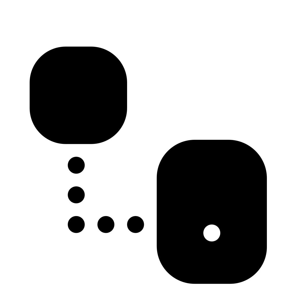 apple sf black filled style internet de las cosas icon