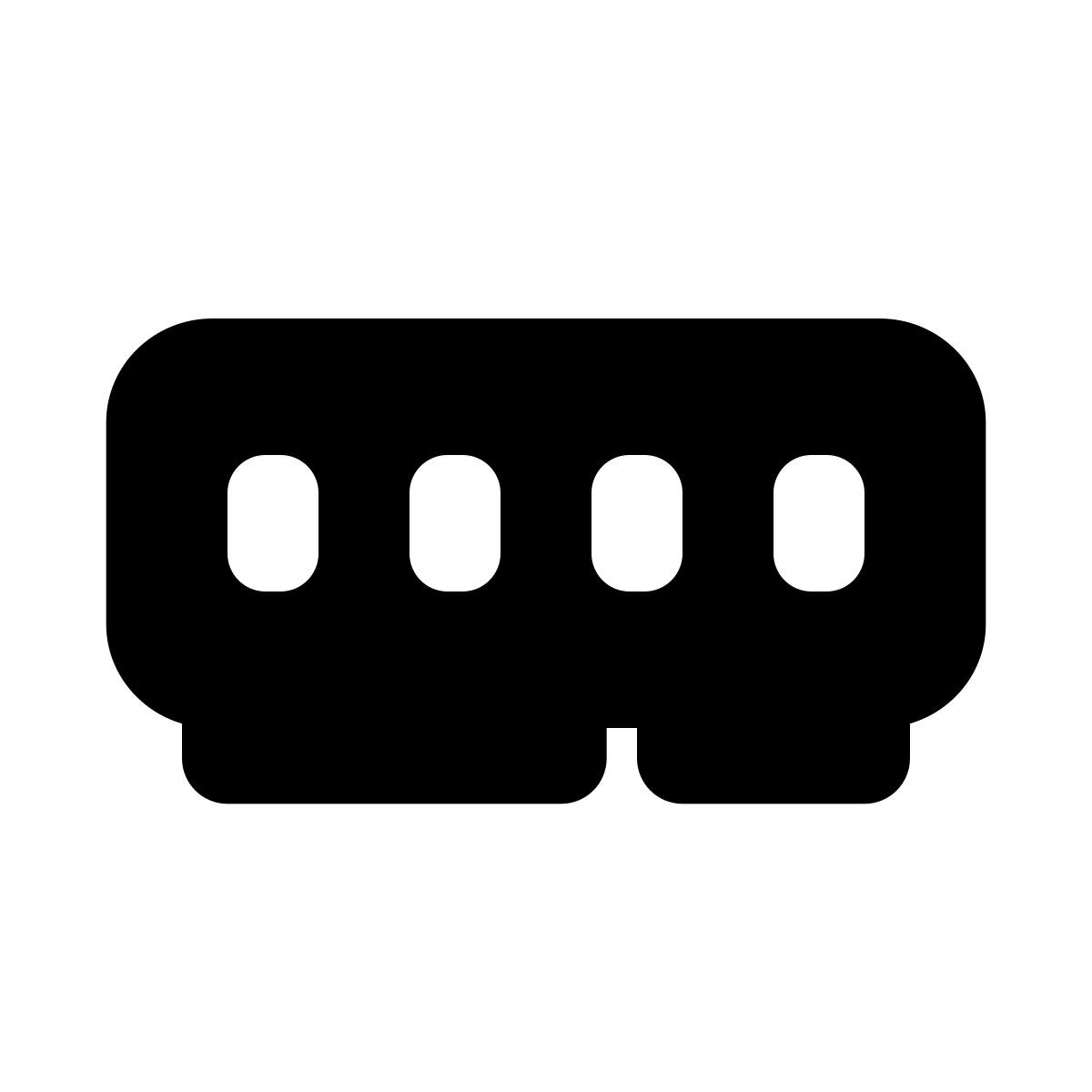 apple sf black filled style tarjeta de memoria icon