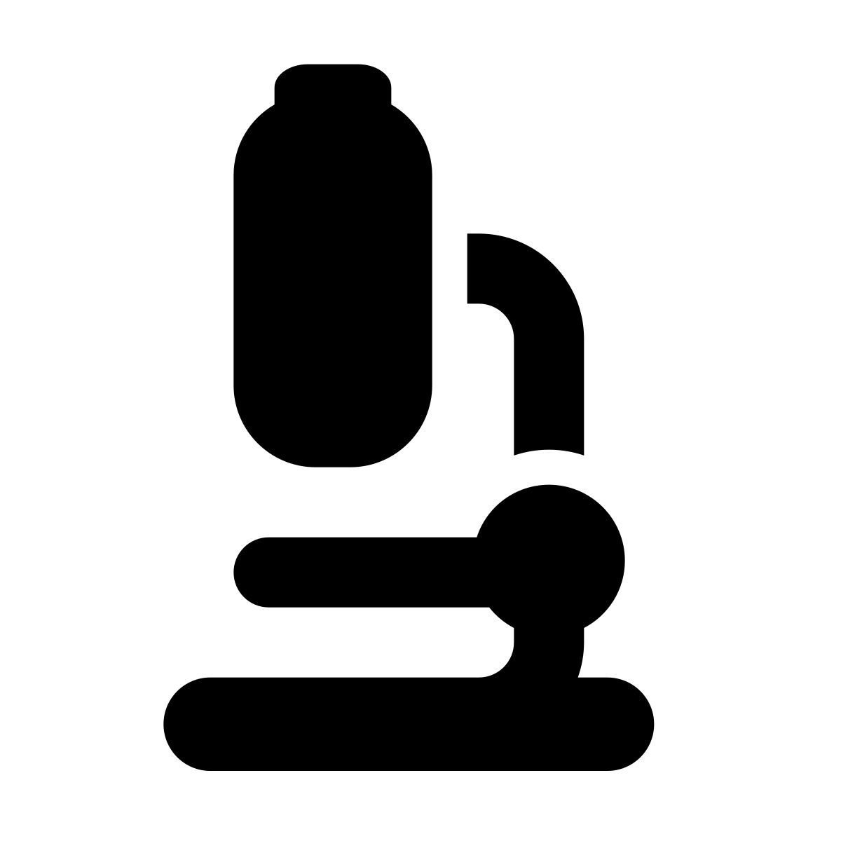 apple sf black filled style microscopio icon