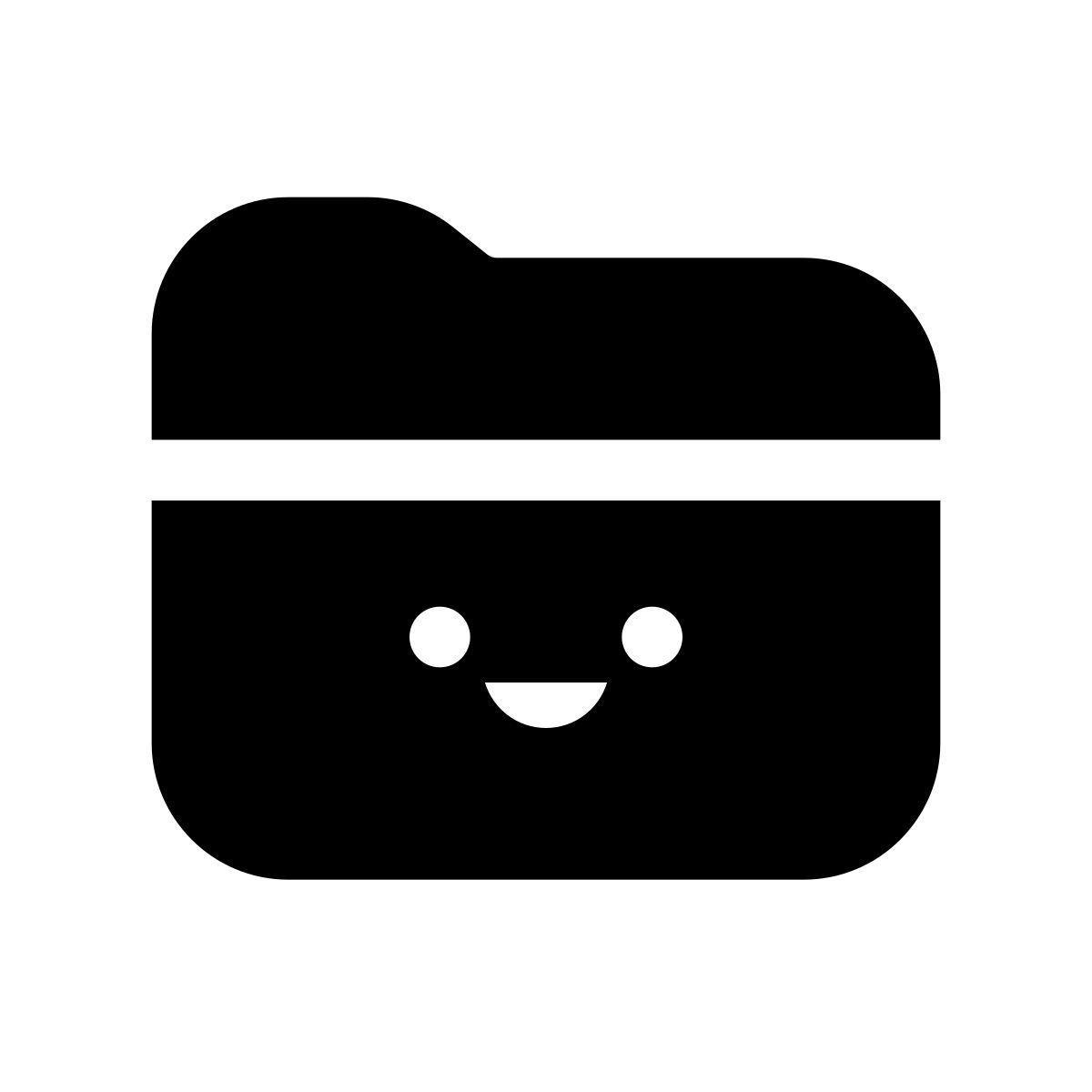 apple sf black filled style dossier rose mignon icon