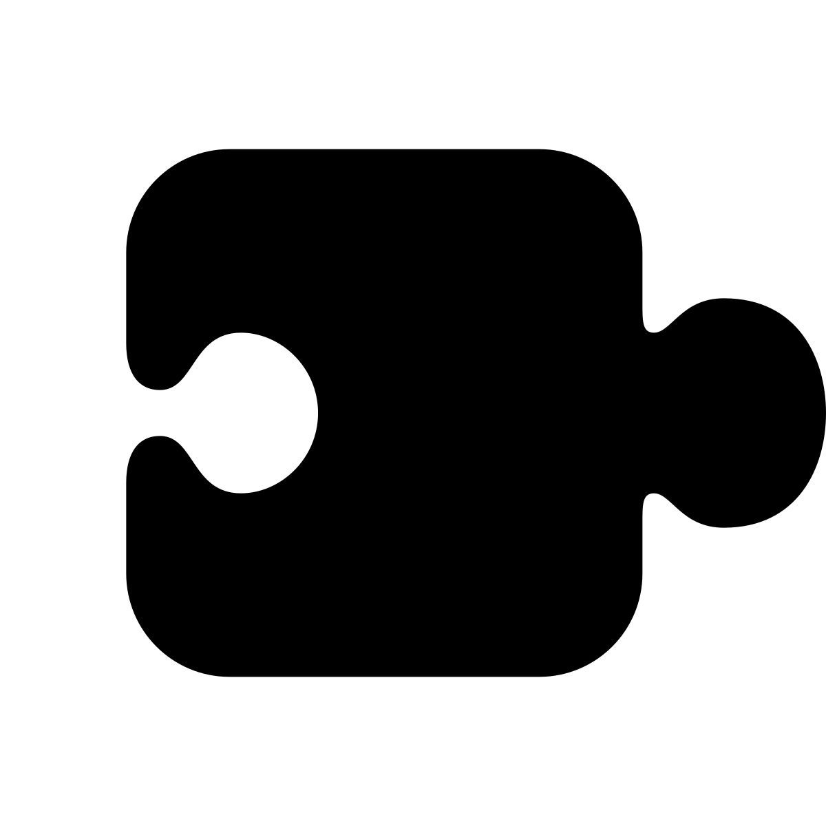 apple sf black filled style extensión icon