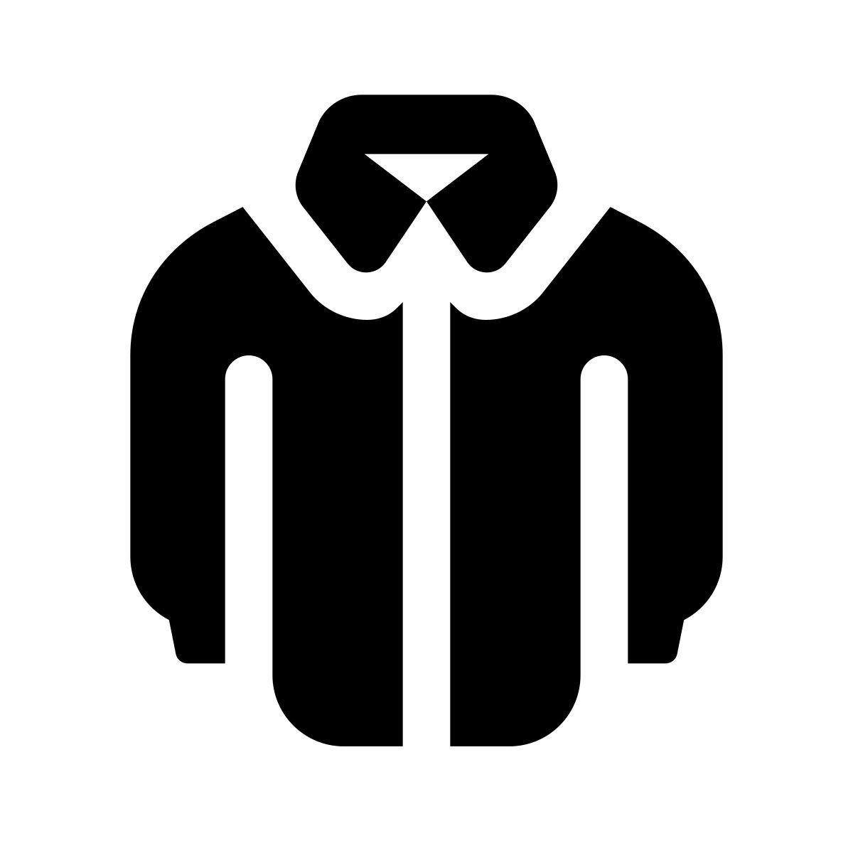 apple sf black filled style hemd icon