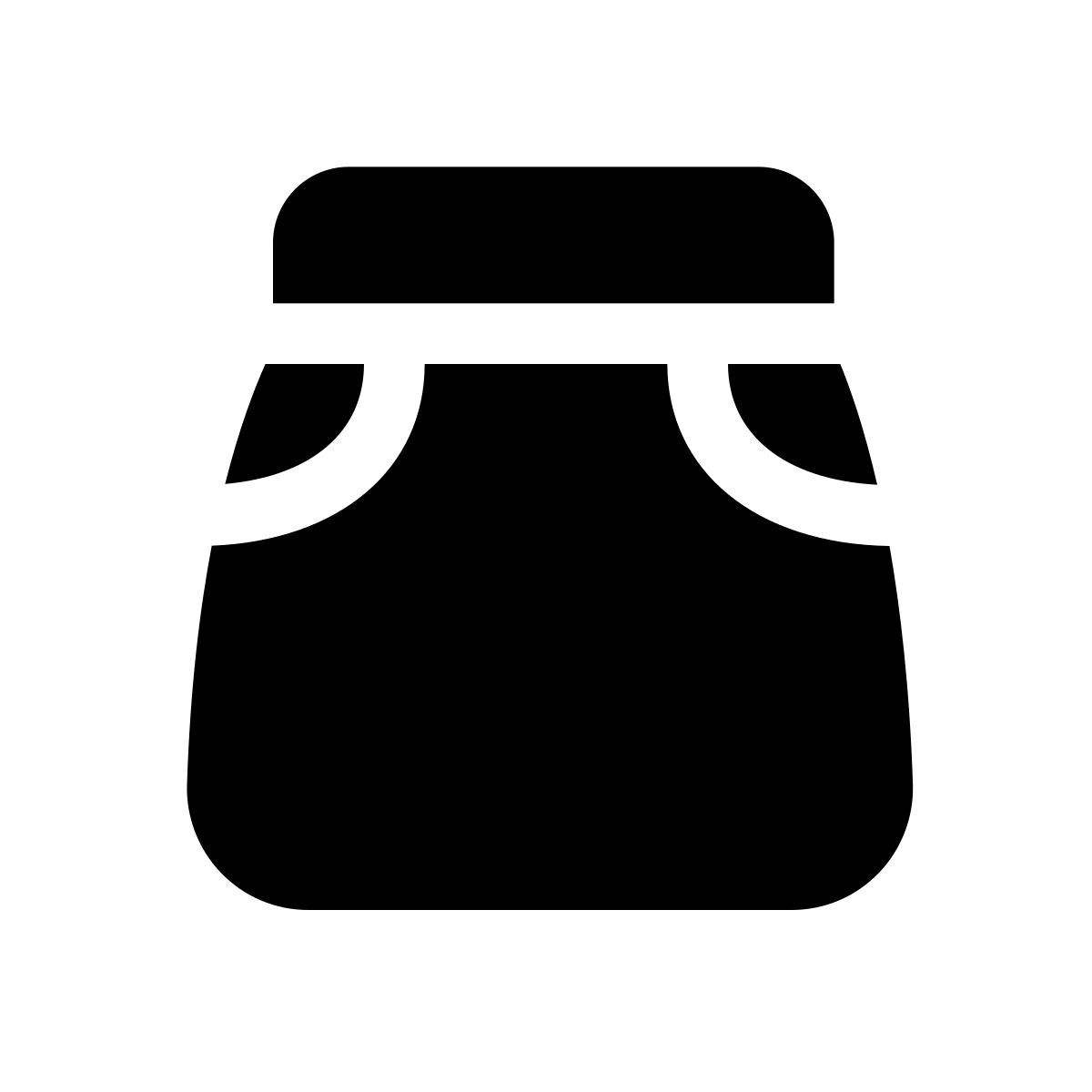 apple sf black filled style falda icon