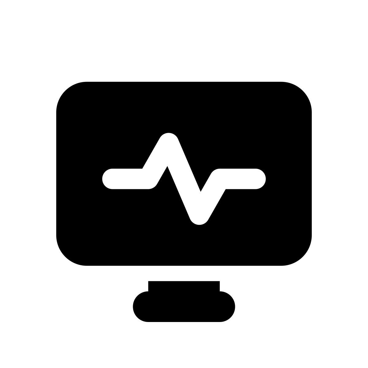 apple sf black filled style tarea del sistema icon