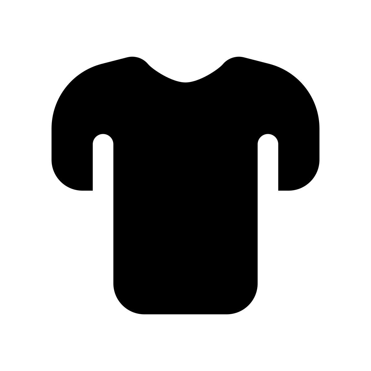 apple sf black filled style t shirt icon
