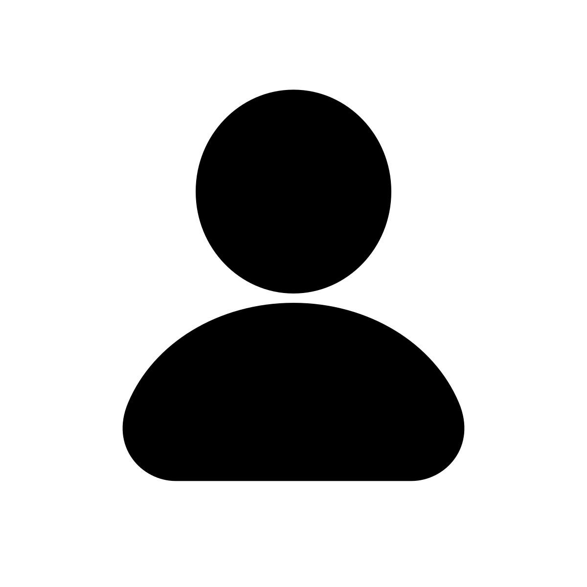 apple sf black filled Stil benutzer Icon