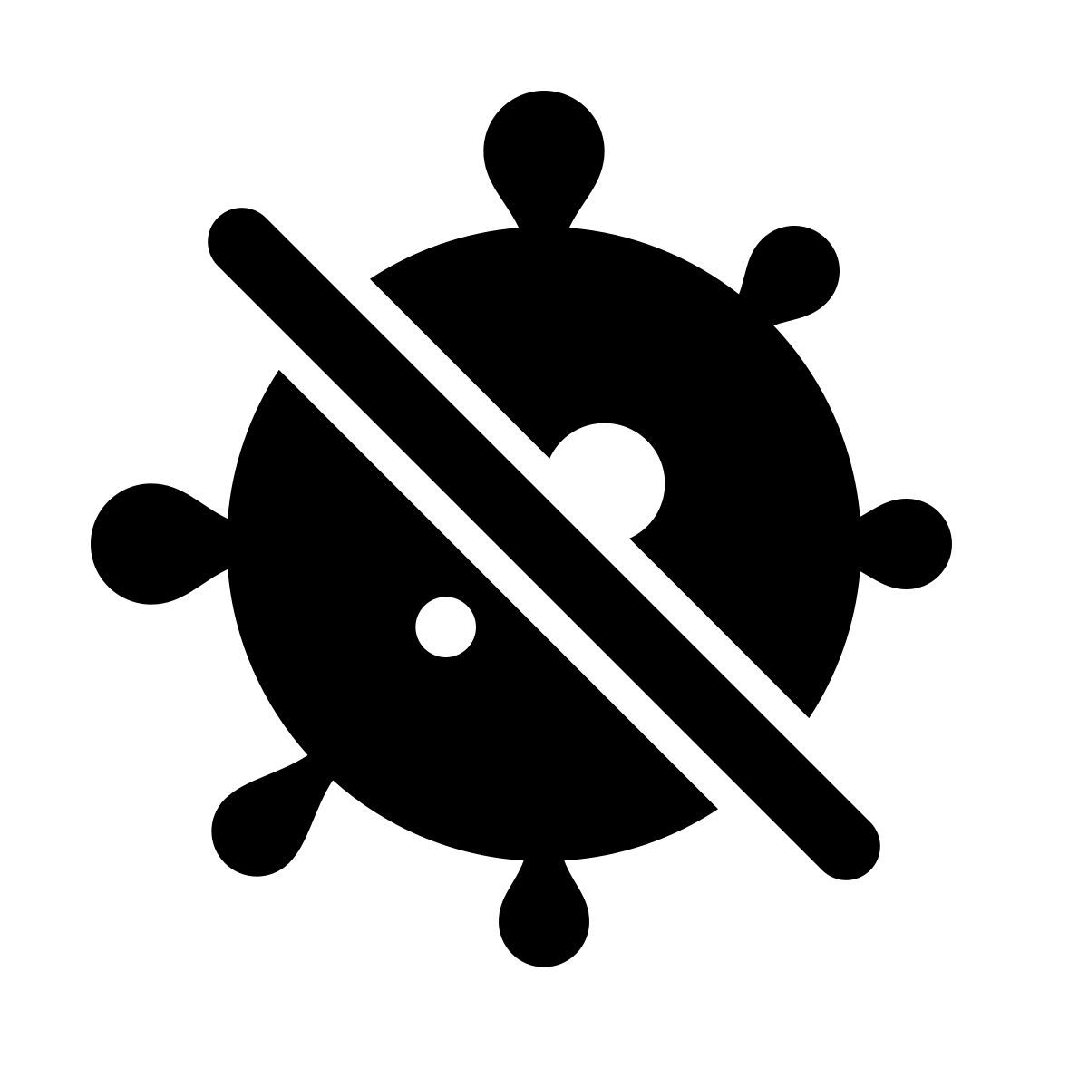 apple sf black filled style virus free icon