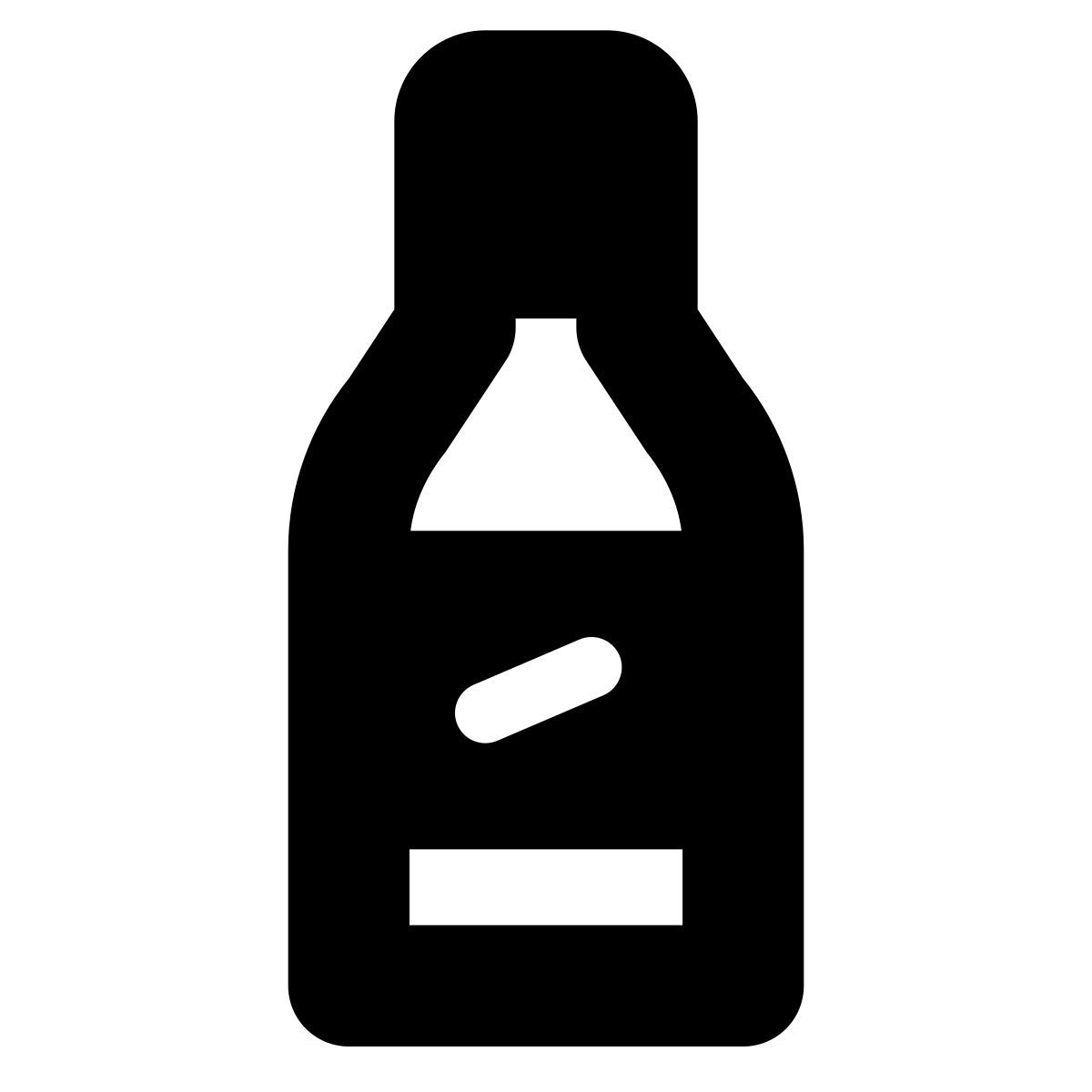 apple sf black filled style vodka icon