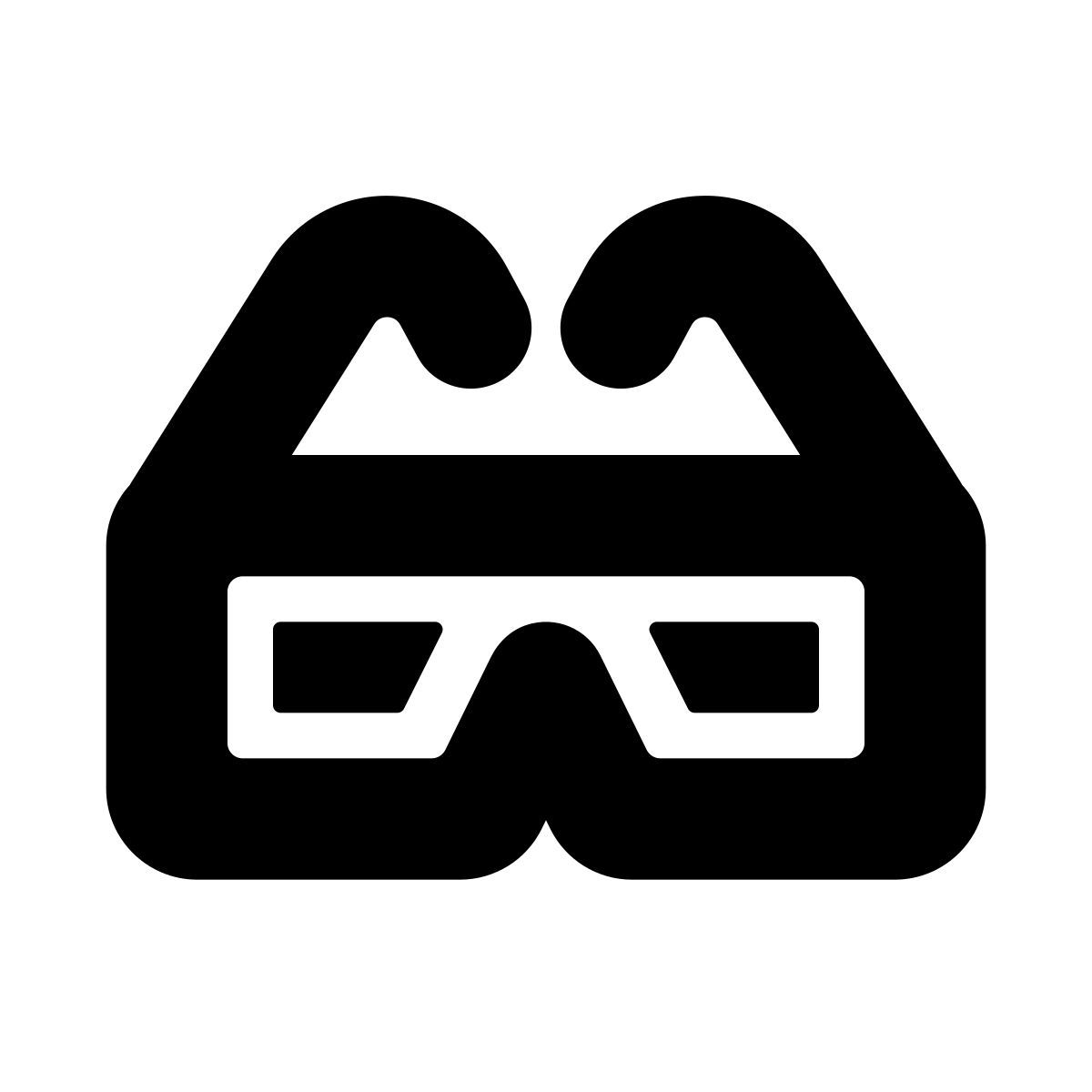 apple sf black style gafas 3d icon