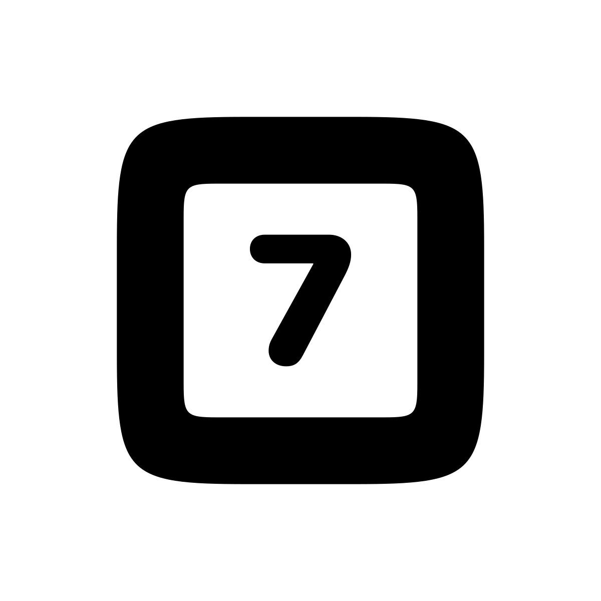 apple sf black style 7 icon