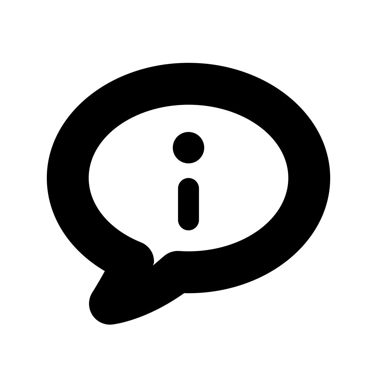 apple sf black style information icon