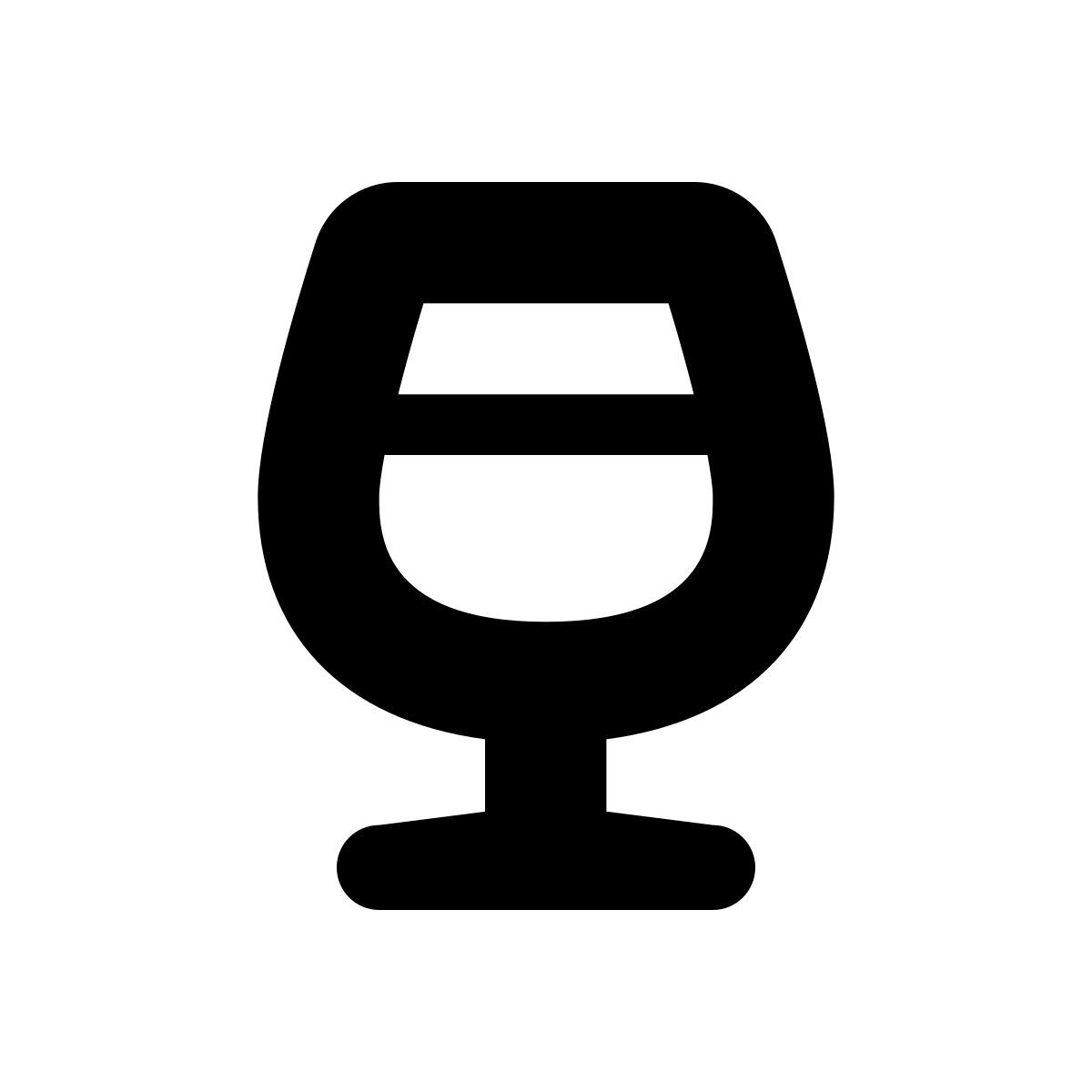 apple sf black style wine bar icon