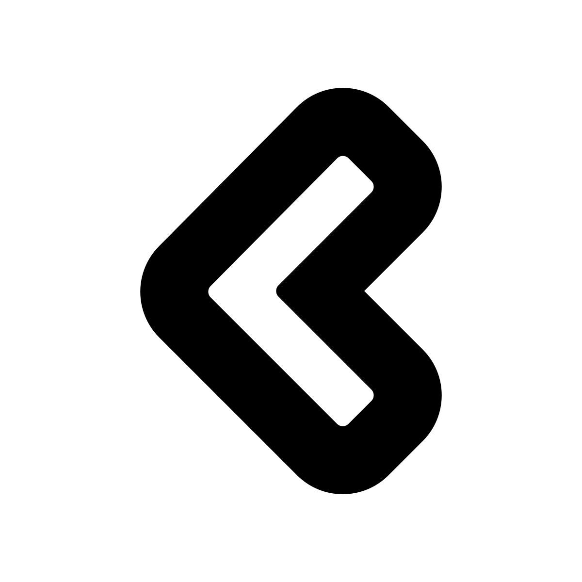 apple sf black style chevron gauche icon