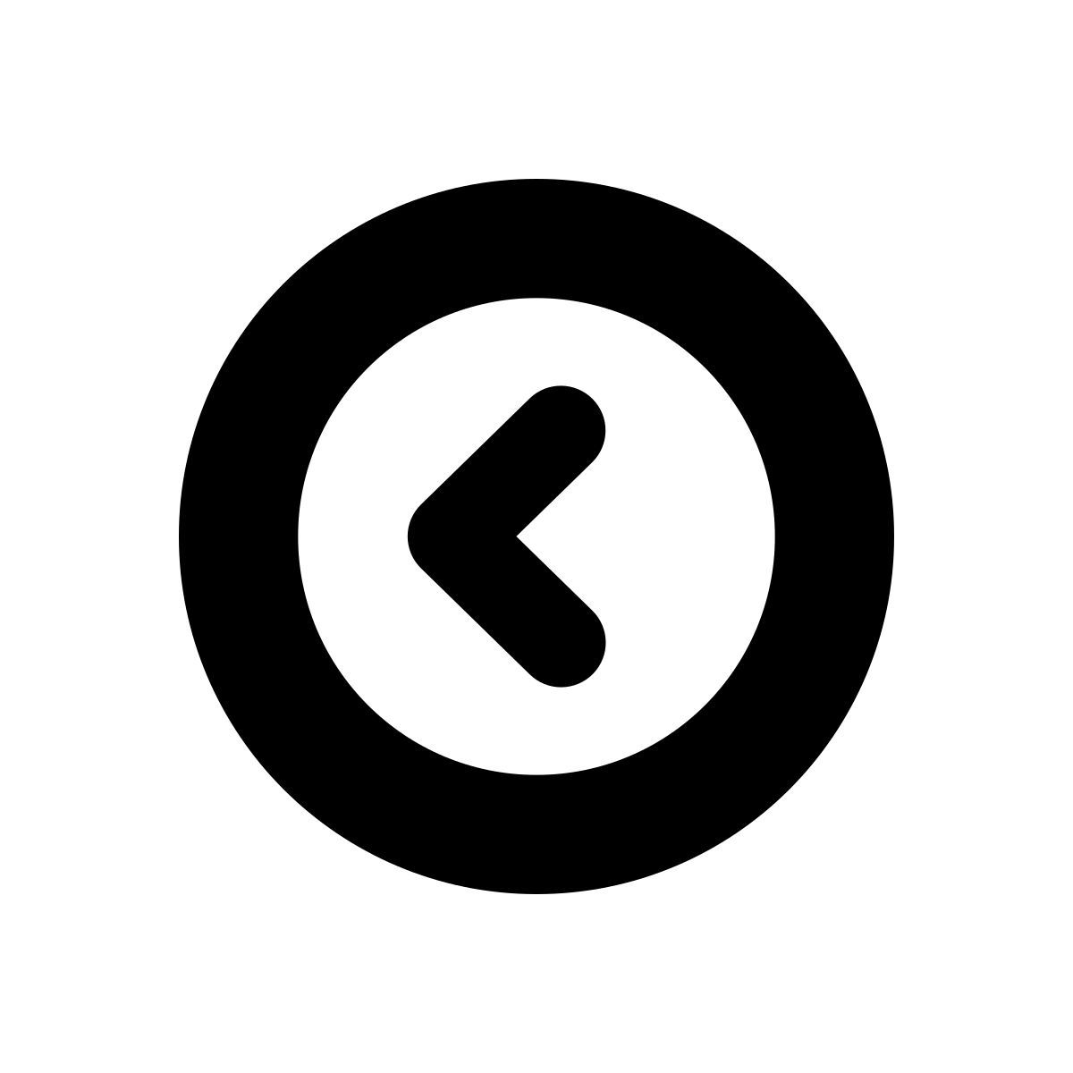 apple sf black style flèche gauche icon