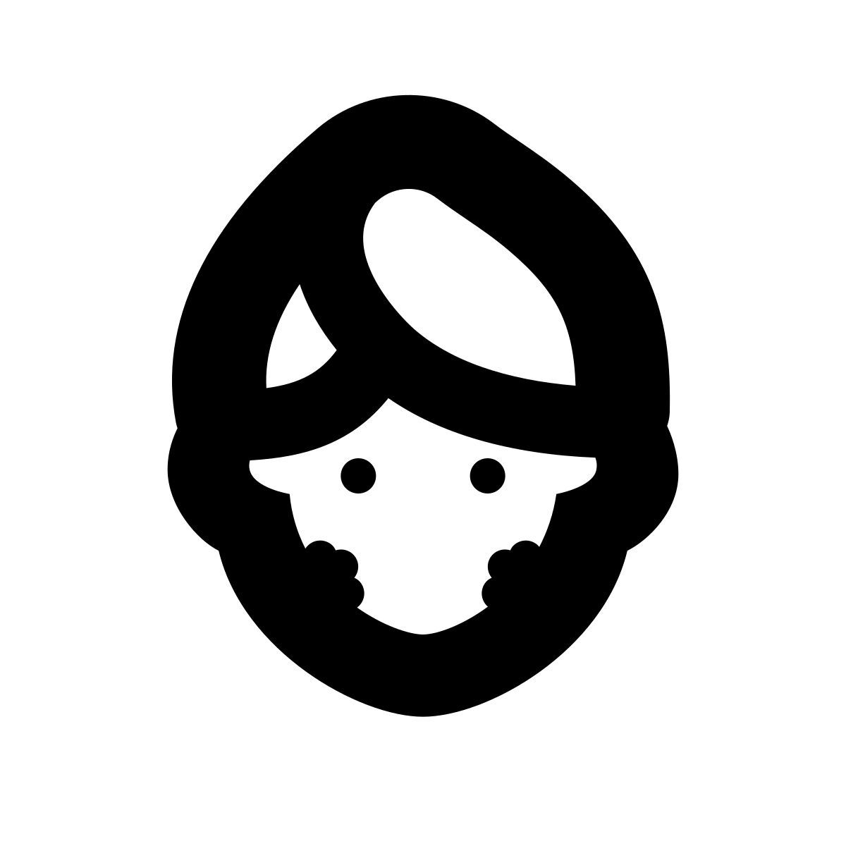 apple sf black style cleansing icon
