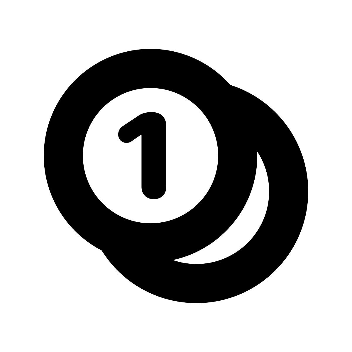 apple sf black style coins icon