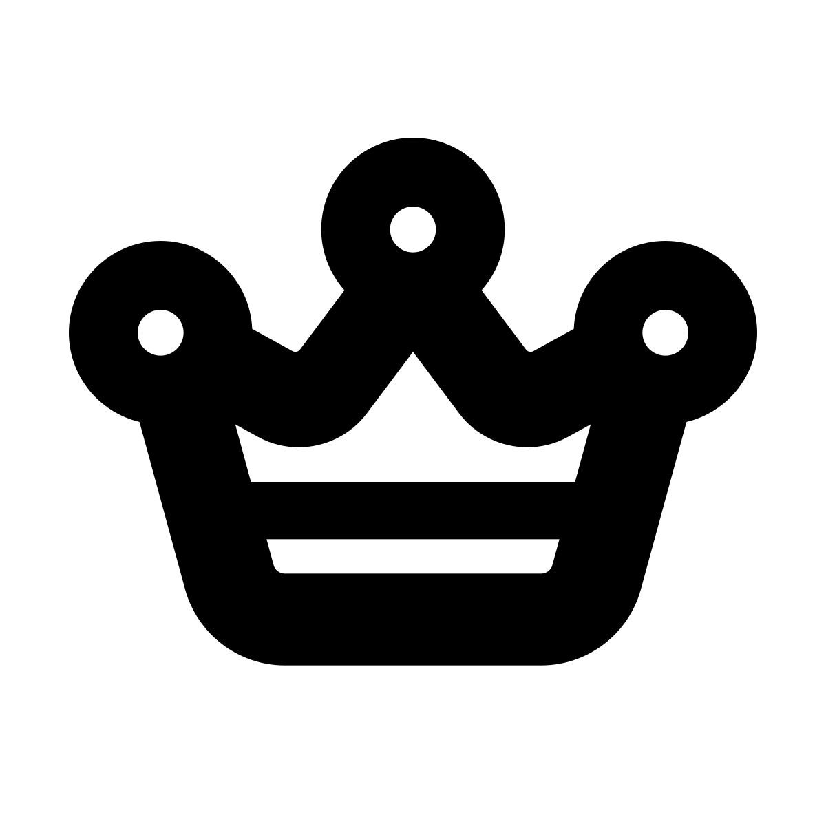 apple sf black style 王冠 icon