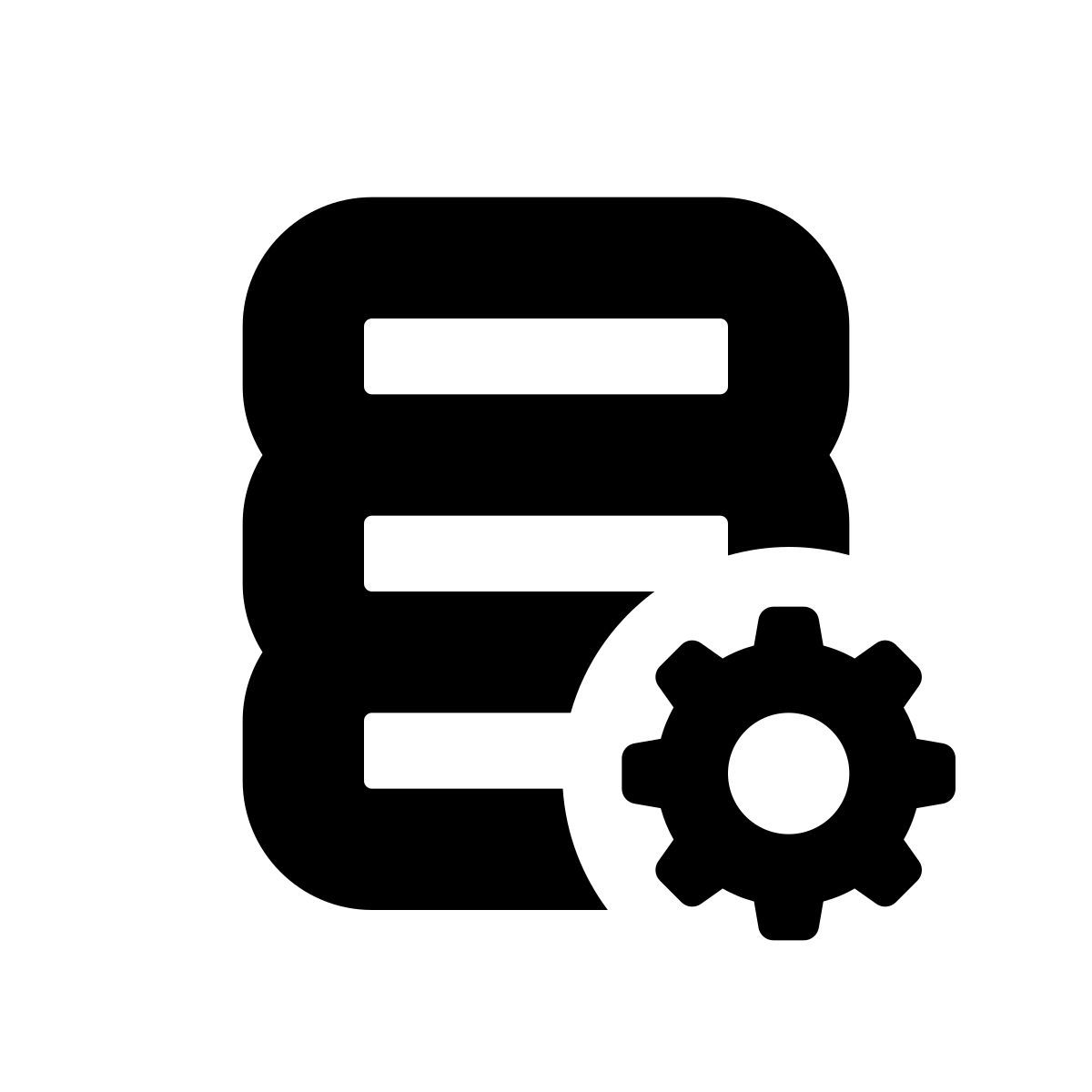 apple sf black style configurazione dati icon