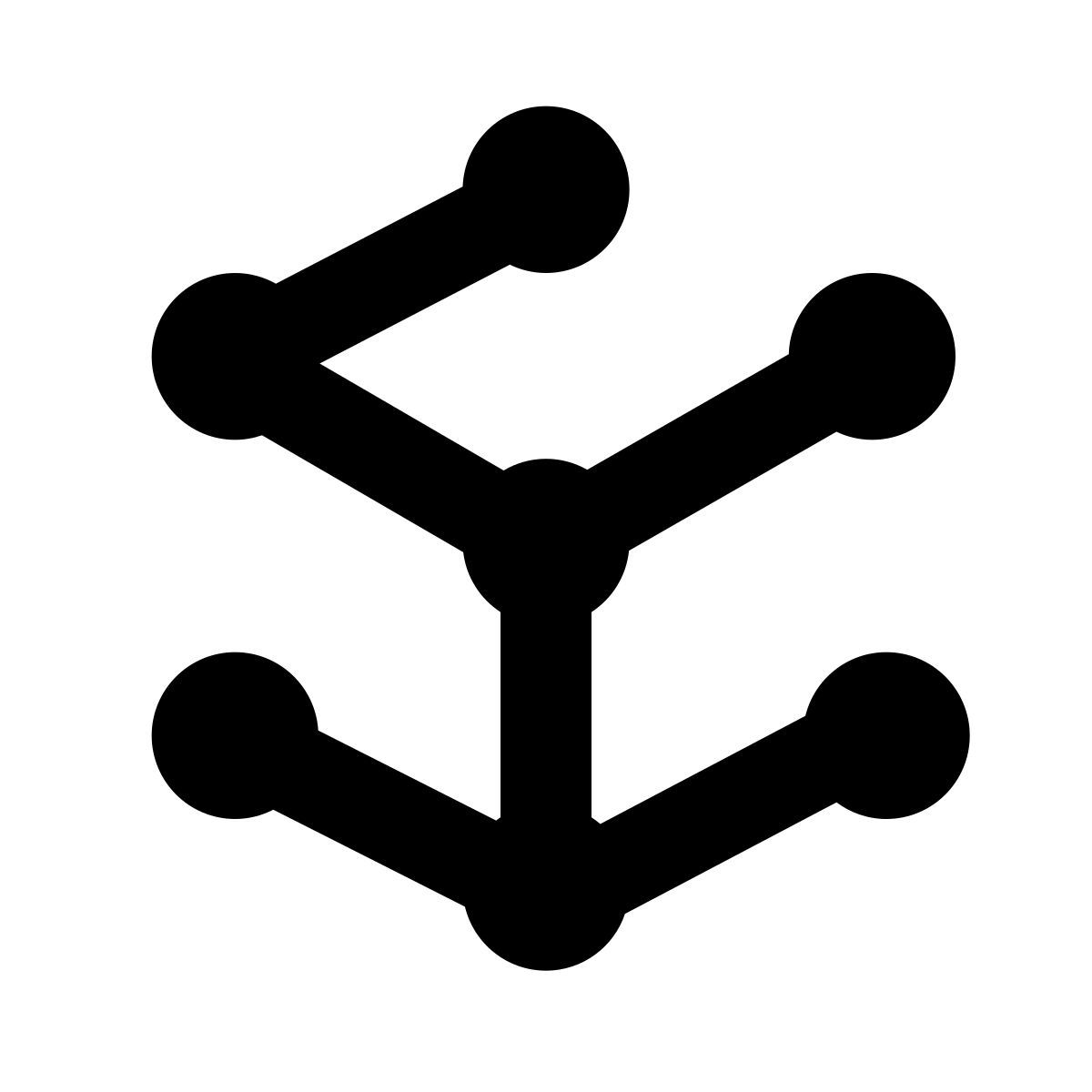 apple sf black style red descentralizada icon