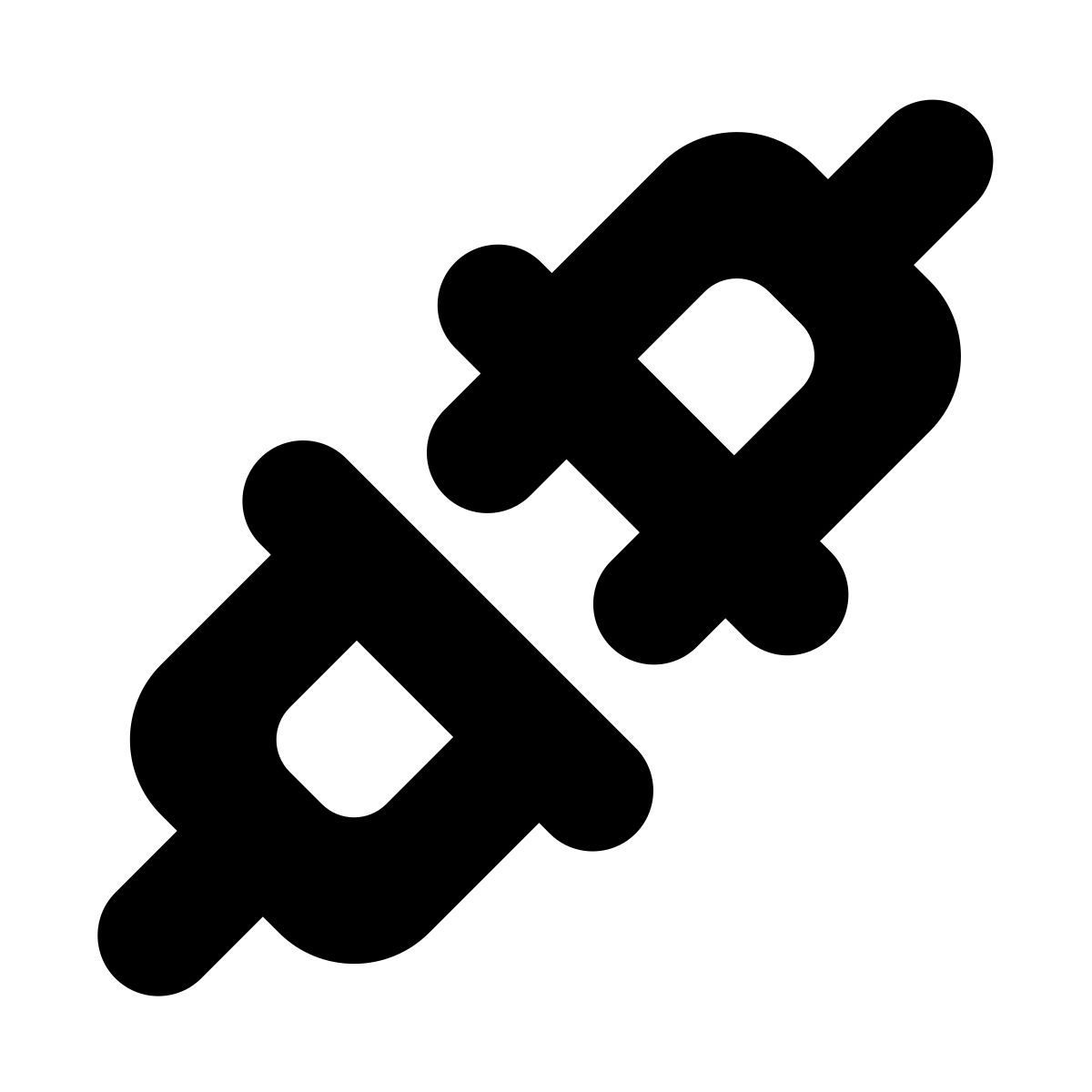 apple sf black style disconnected icon