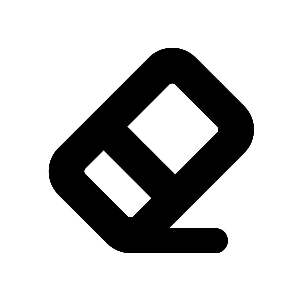 apple sf black style cancellare icon