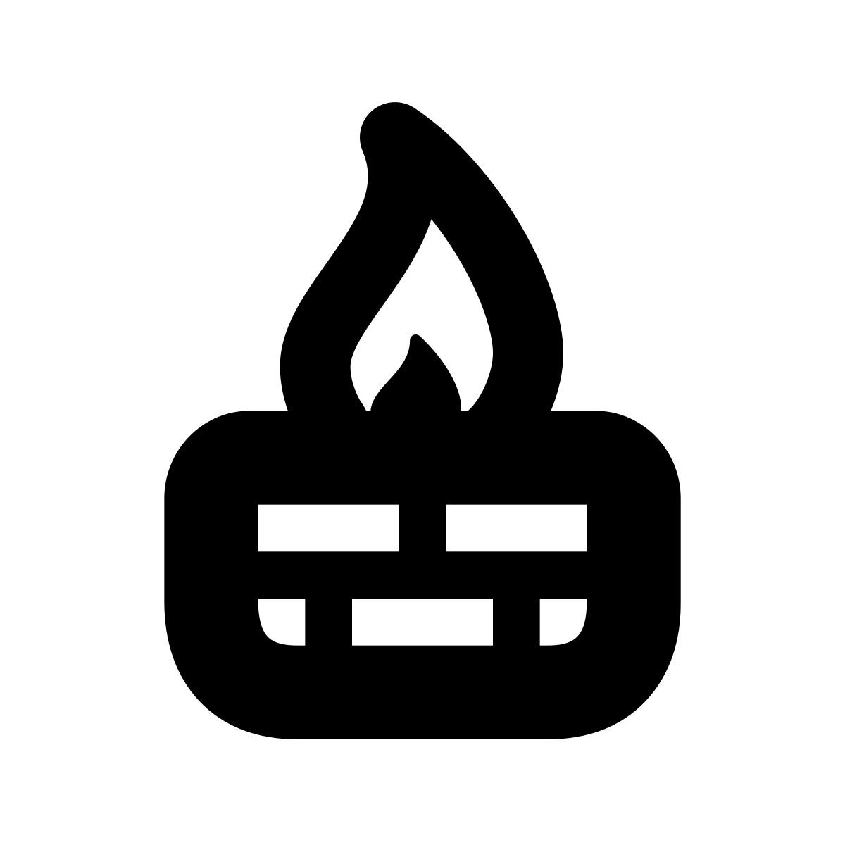 apple sf black style firewall icon