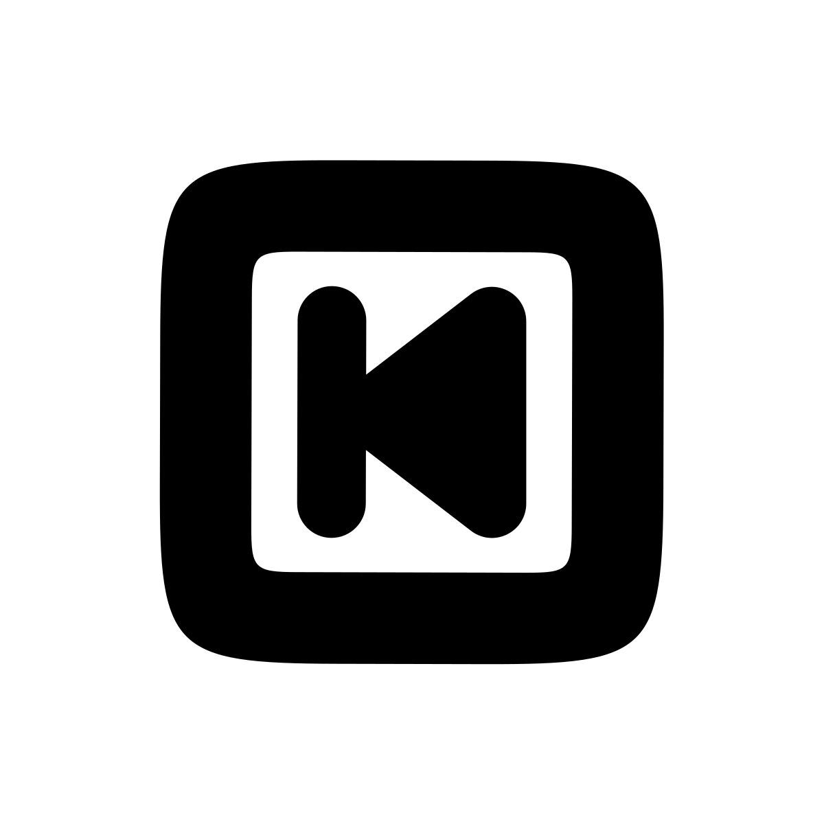 apple sf black style premier icon