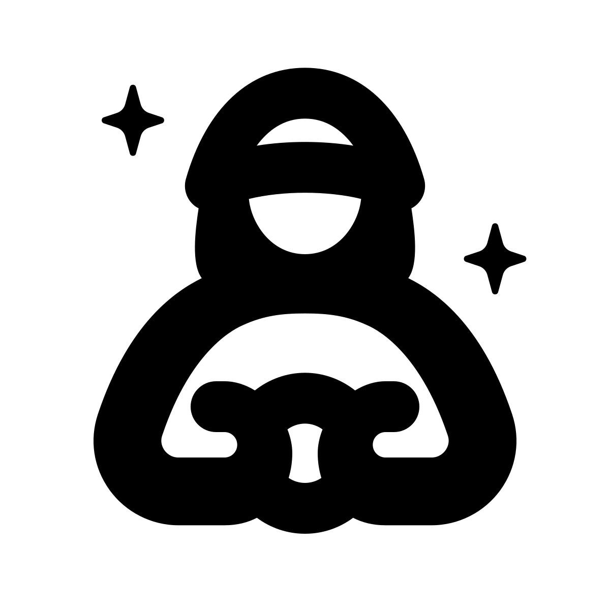 apple sf black style 算命者 icon