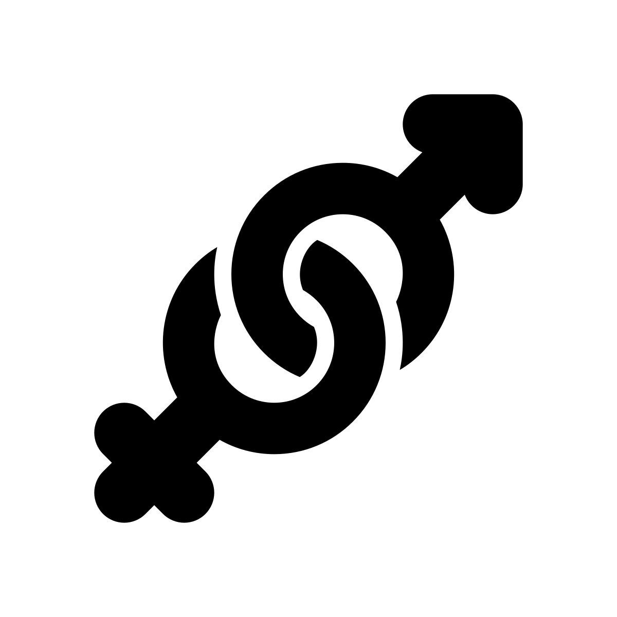 apple sf black style 성별 icon