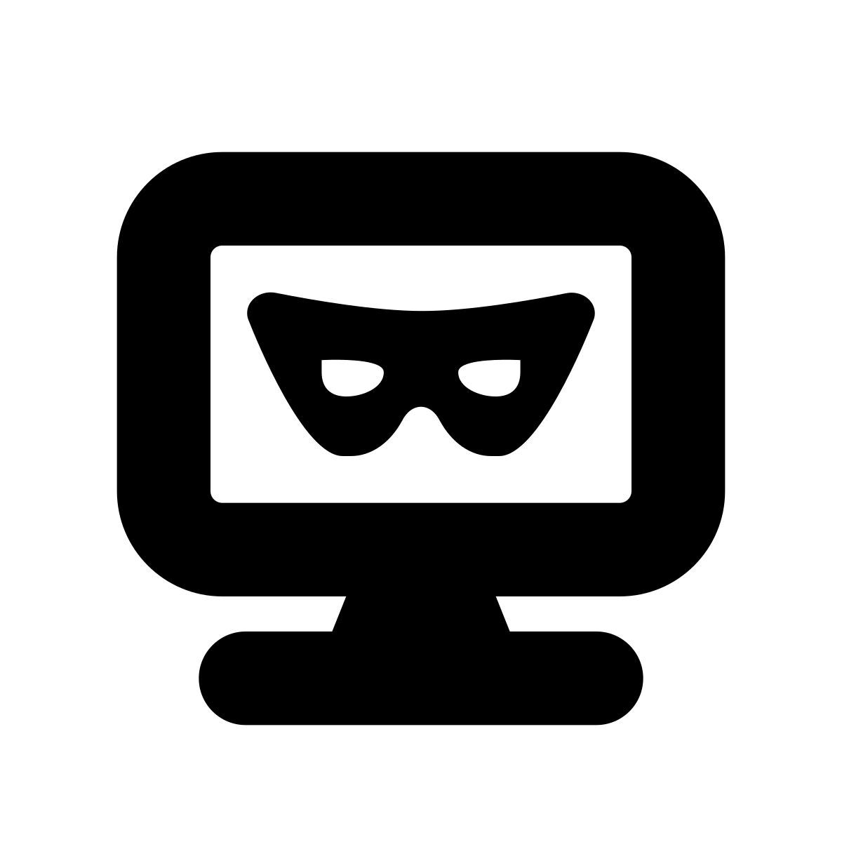 apple sf black style hacking icon