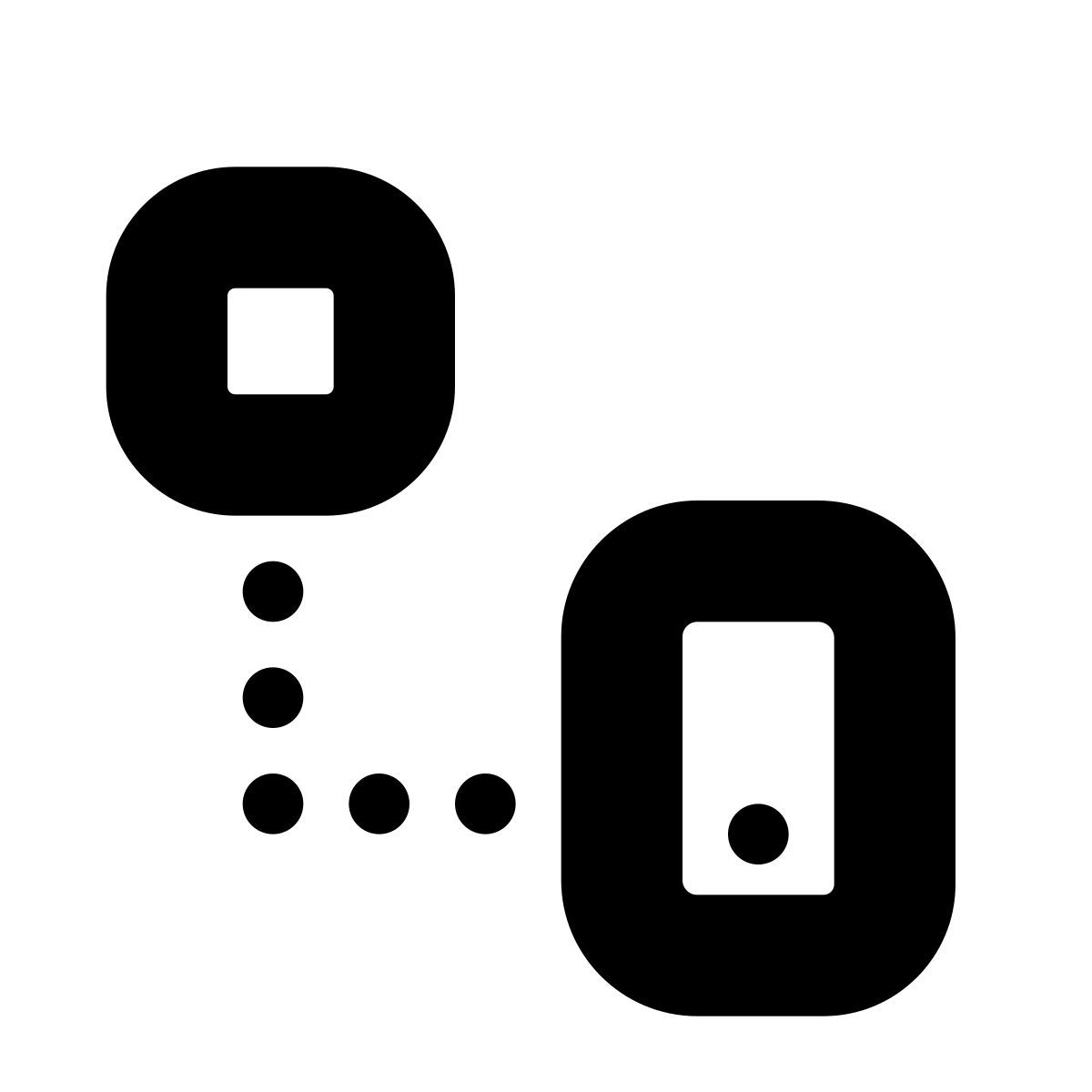 apple sf black style internet de las cosas icon