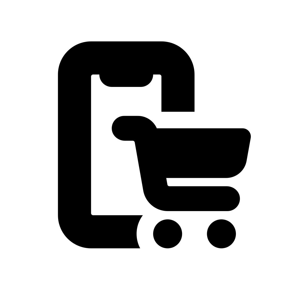 apple sf black style mobile order icon