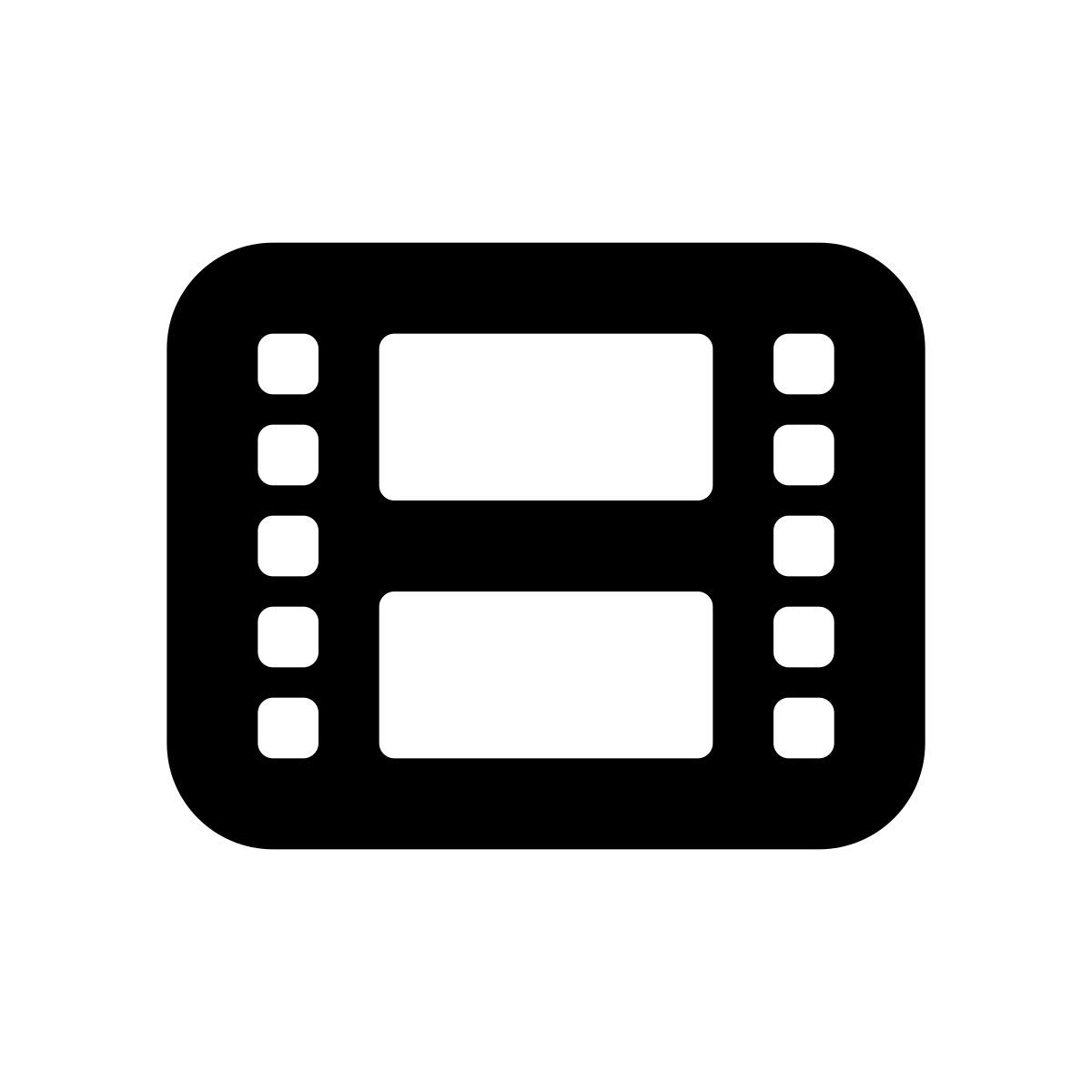 apple sf black style 电影 icon