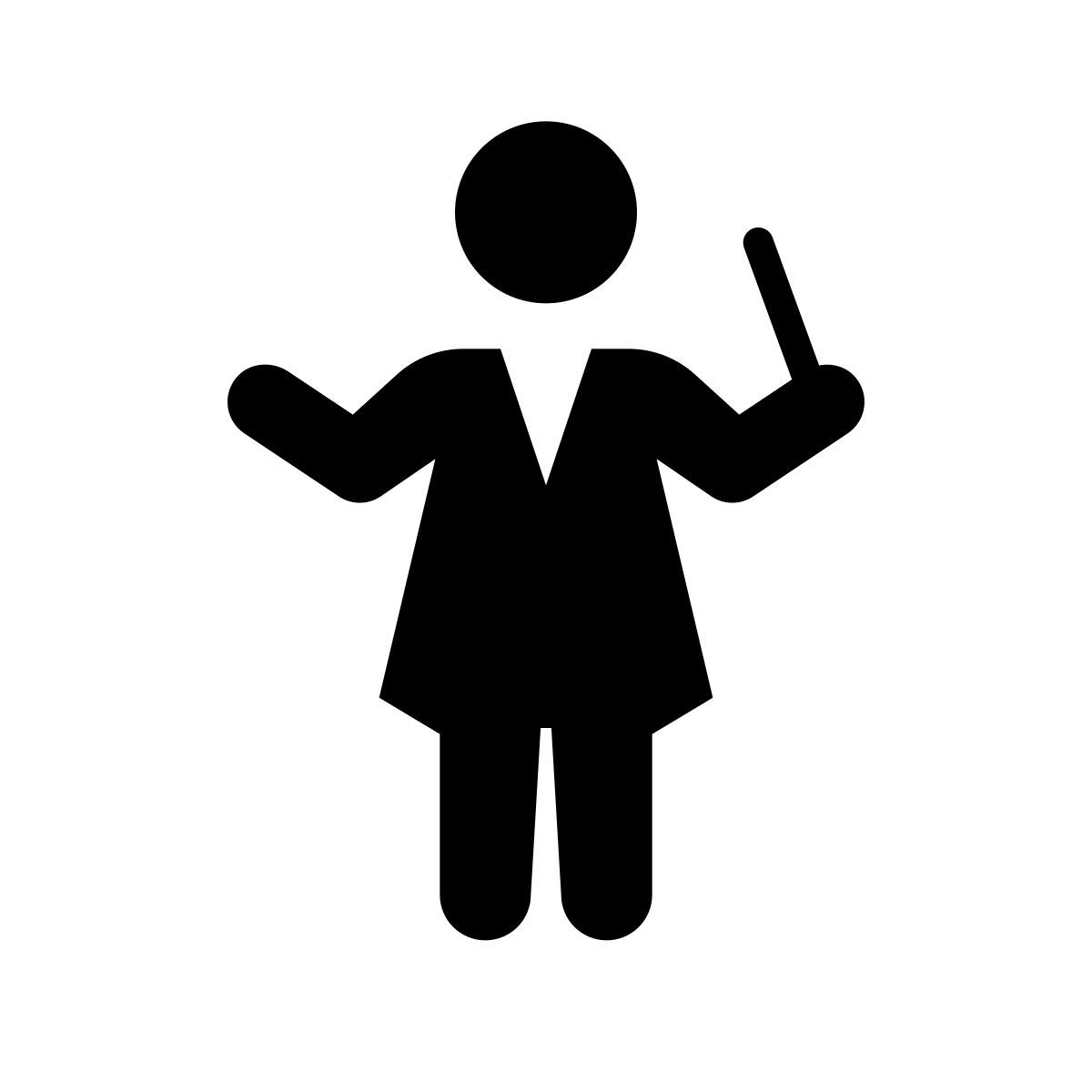 apple sf black style director de orquesta icon