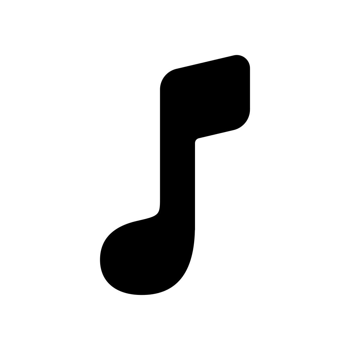 apple sf black style musical icon