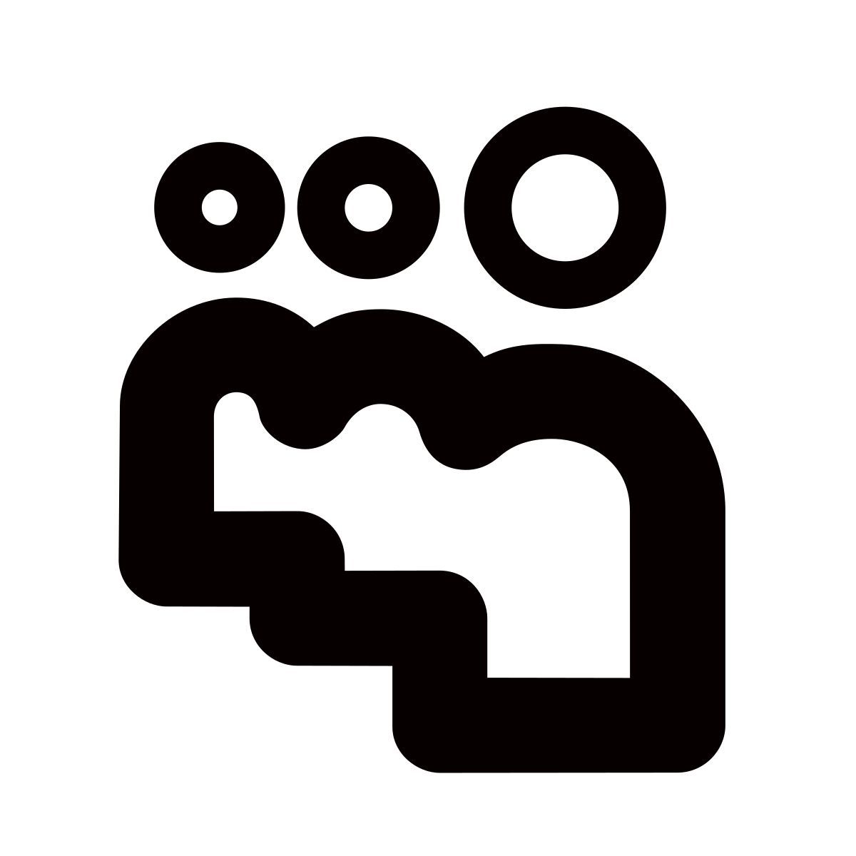 apple sf black style myspace icon