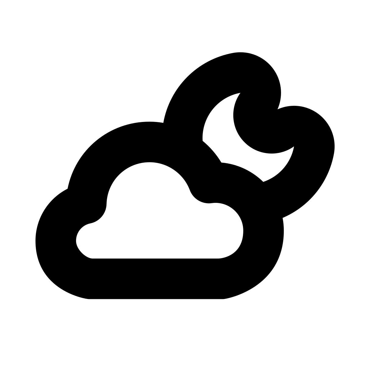 apple sf black style night icon