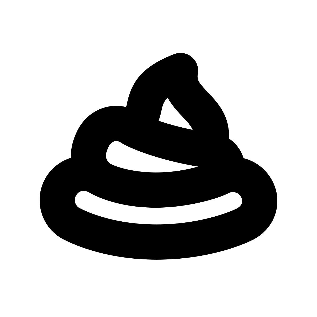 apple sf black style 便便 icon