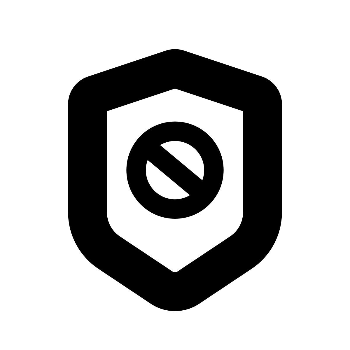 apple sf black style 제한 방패 icon