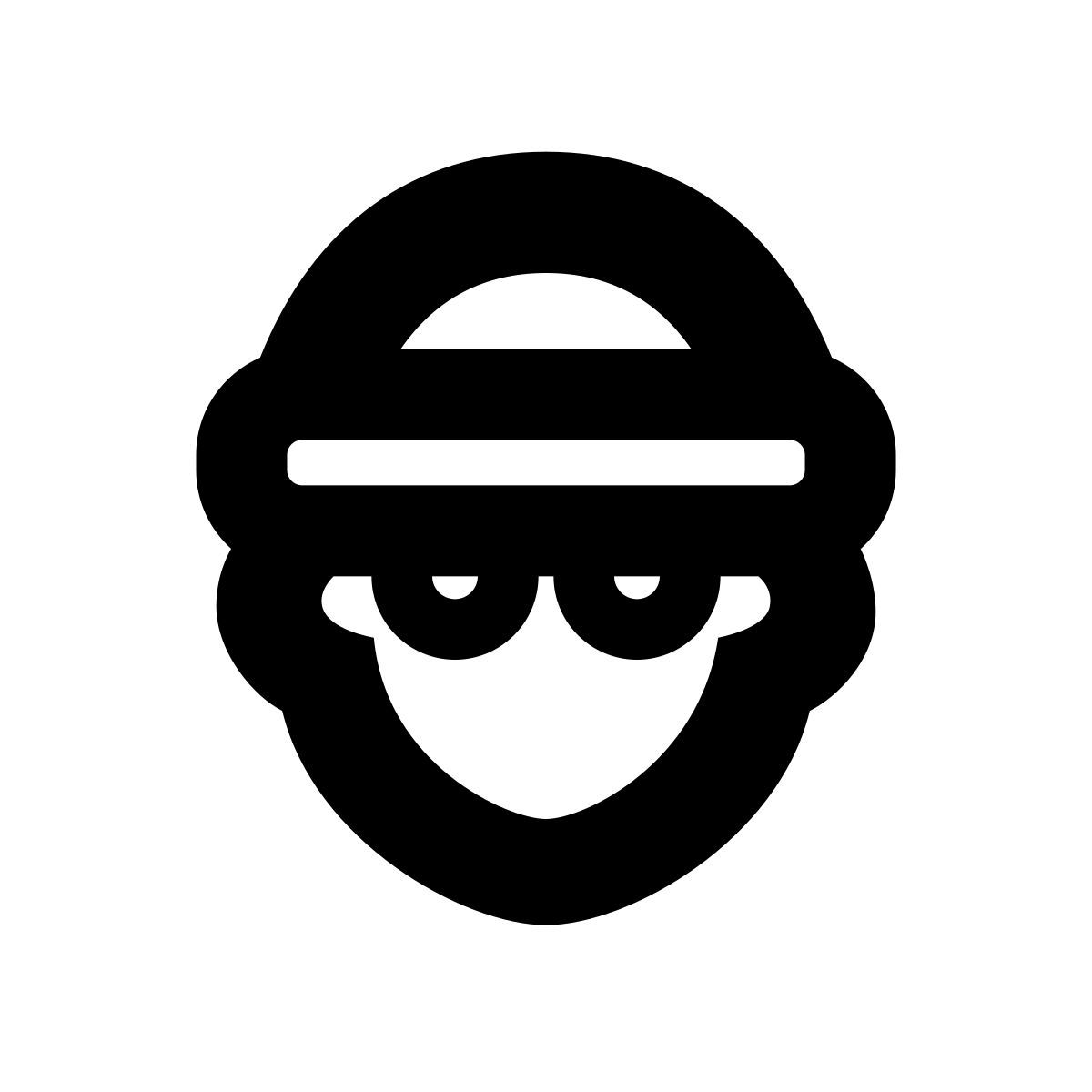 apple sf black style 강도 icon