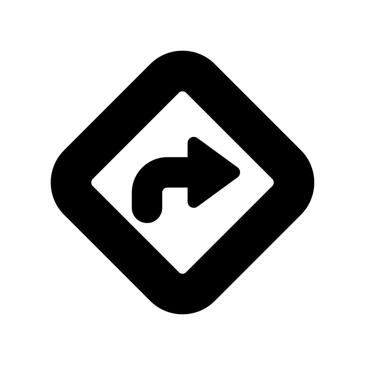 apple sf black style route icon
