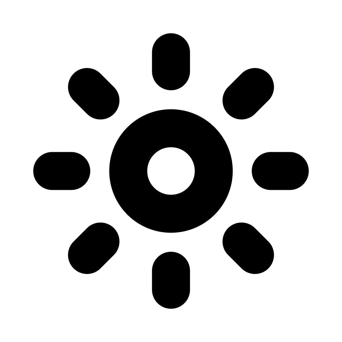 apple sf black style ensoleillé icon