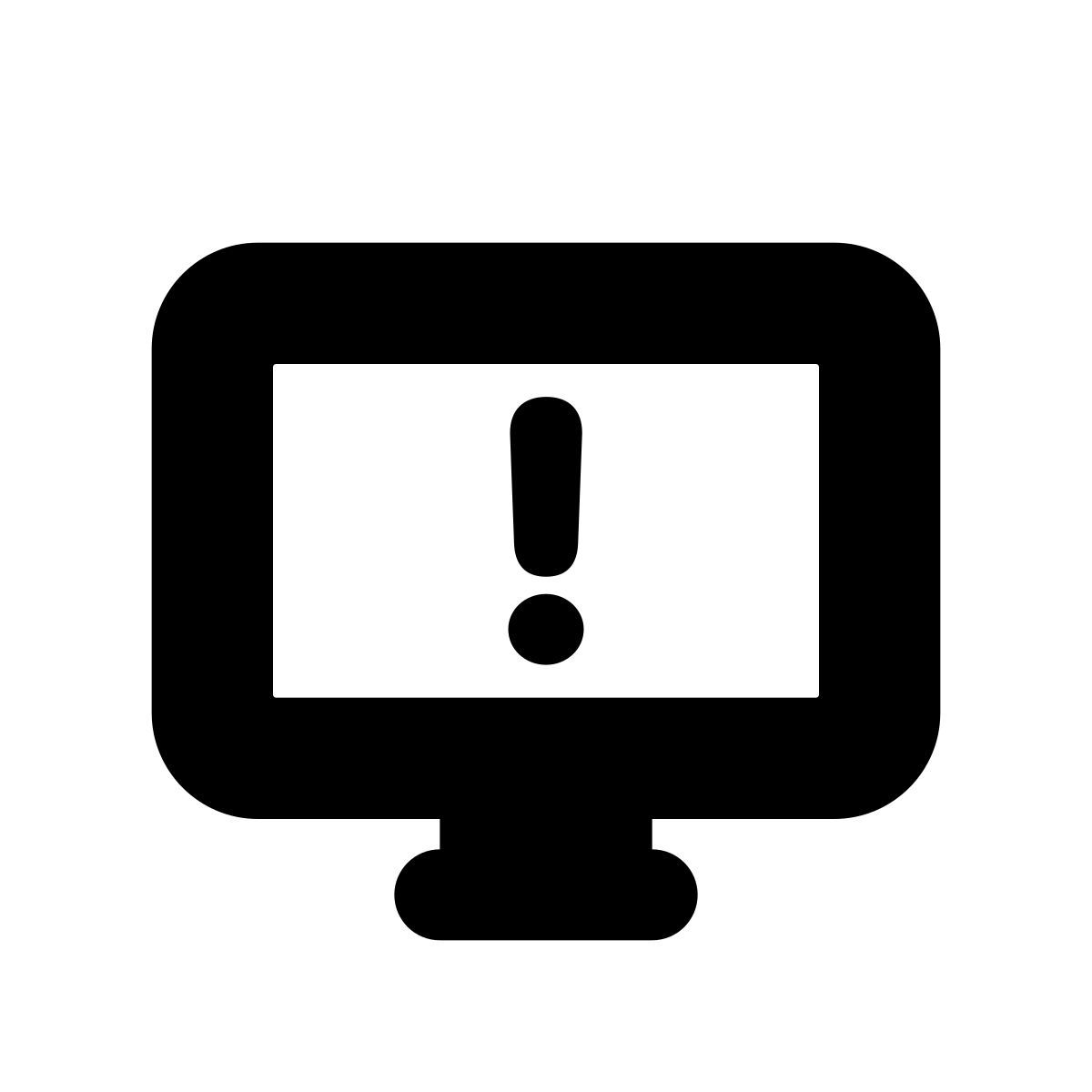 apple sf black style system report icon