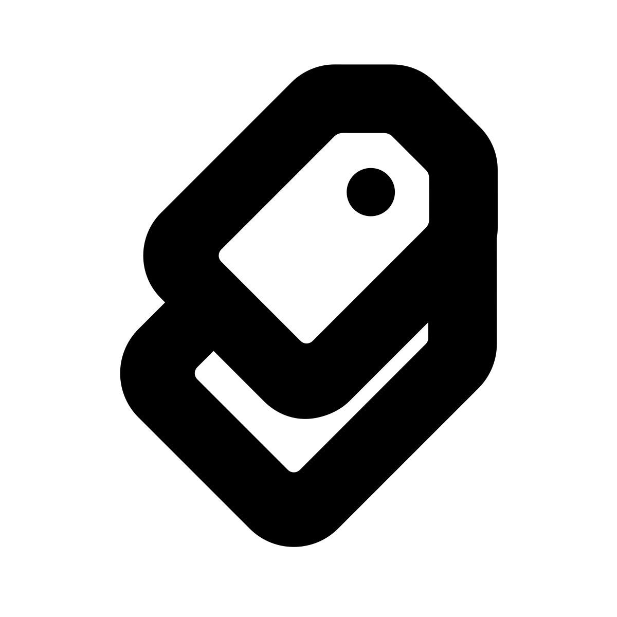 apple sf black style tags icon