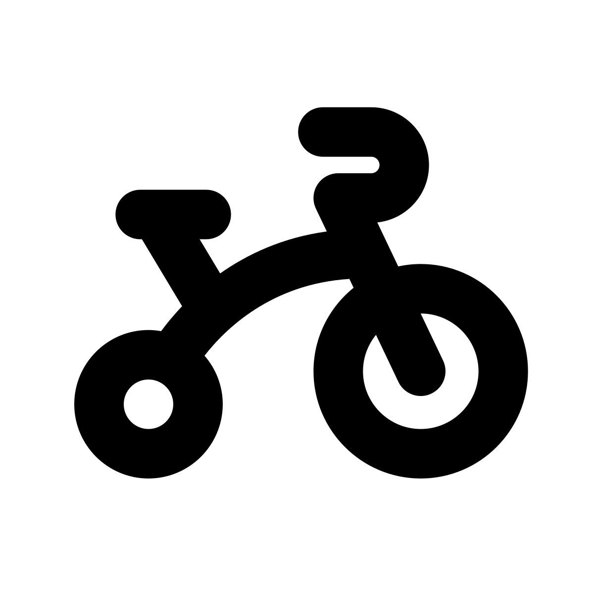 apple sf black style triciclo icon